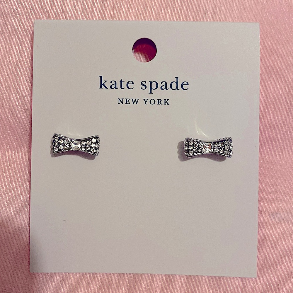 New! Kate Spade Bow Stud Earrings